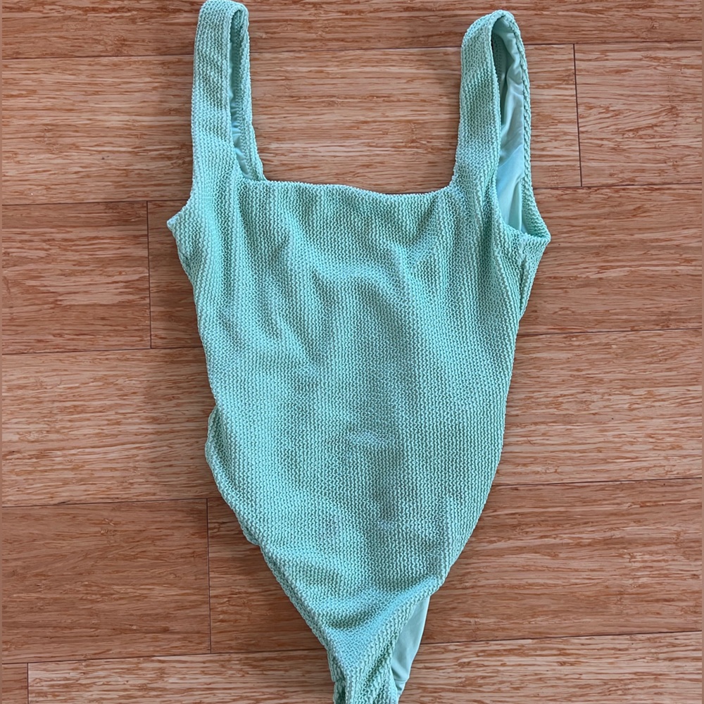 Show Me Your MuMu - Scrunch One Piece - Sea Foam